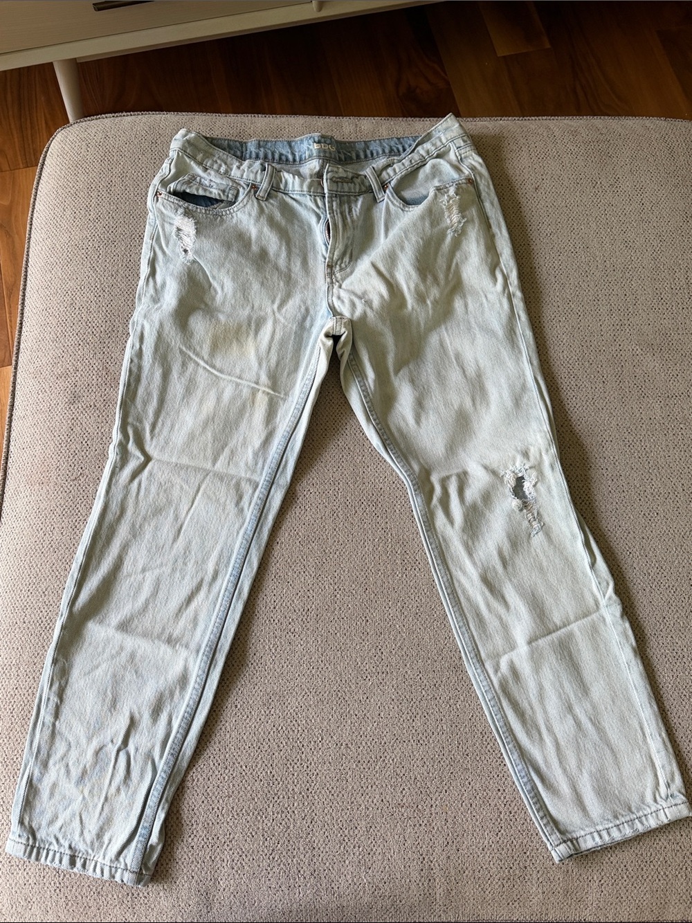 BDG Light Blue Distressed Boyfriend Jeans